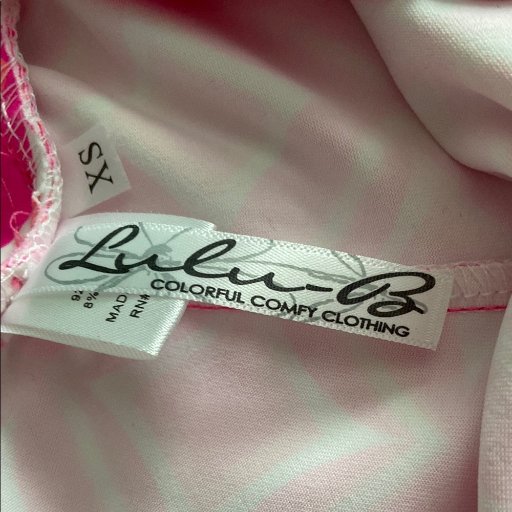 Lulu-B Geometric Pink Skort-Excellent condition - Picture 7 of 12